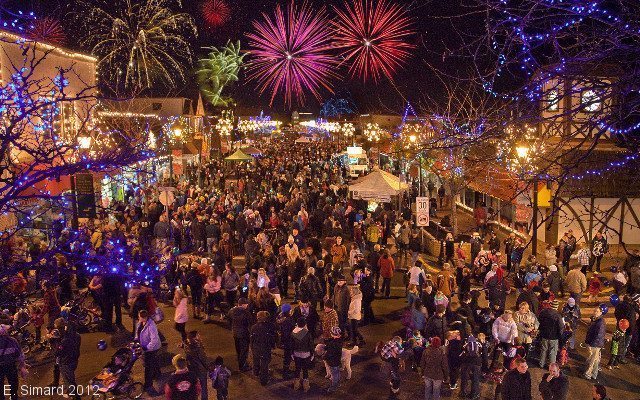 Fireworks at Festival of Lights