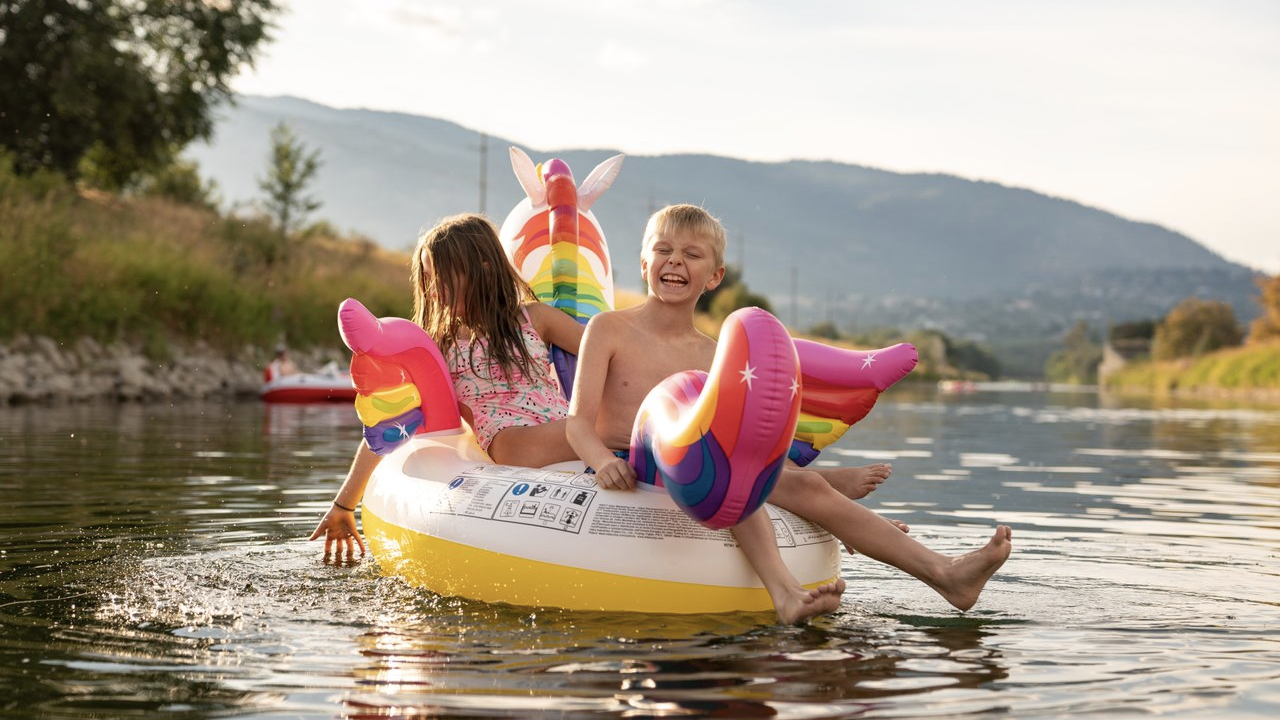 Photo by: Travel Penticton; Floating 